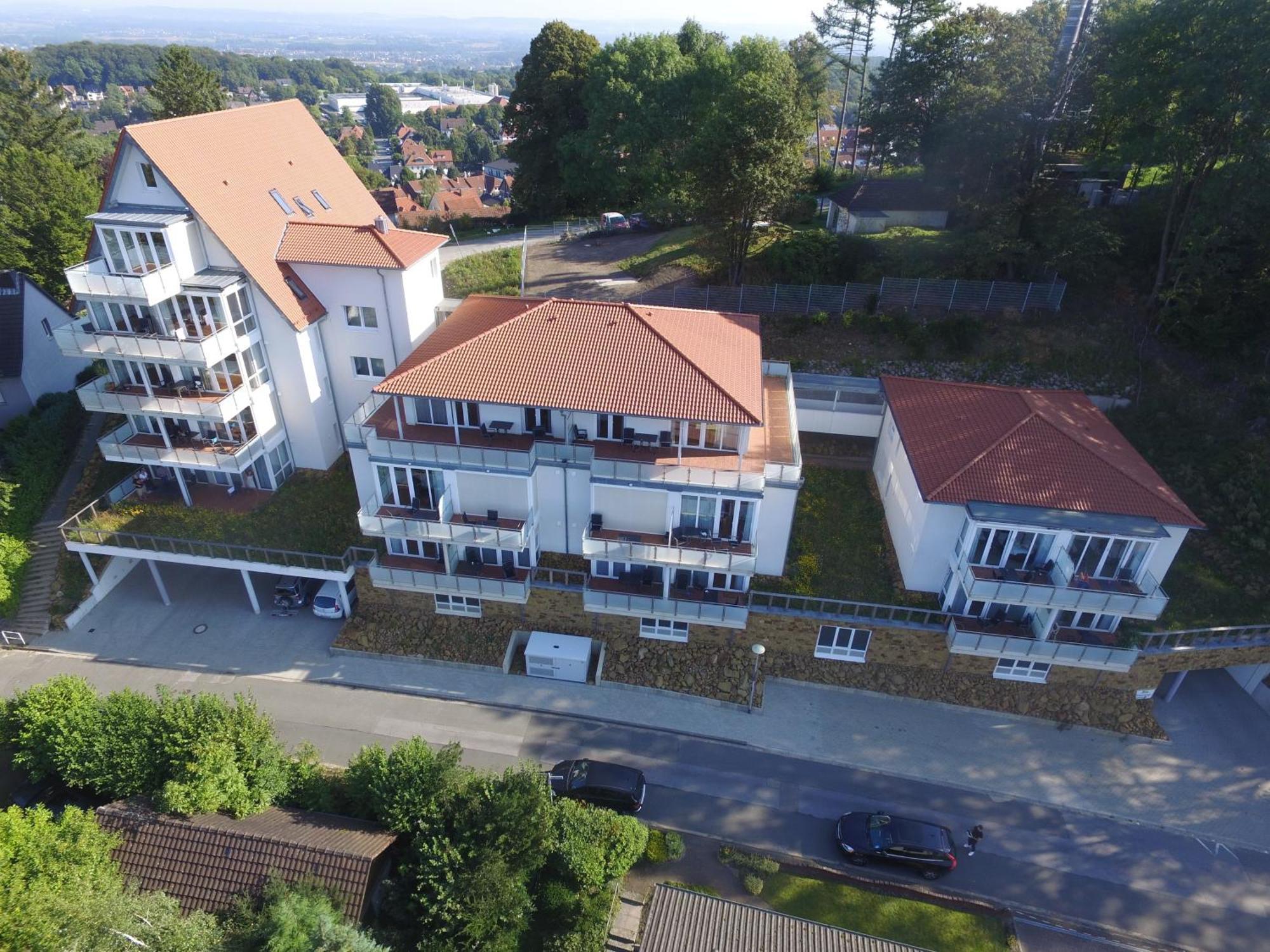 Penthouse 34 -Rollstuhlgerecht- Apartment Oerlinghausen ภายนอก รูปภาพ